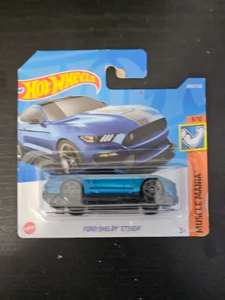Hot Wheels Ford Shelby GT350R Azul