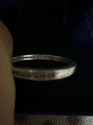 Anillo Plata Circonitas Estilo clásico/ elegante