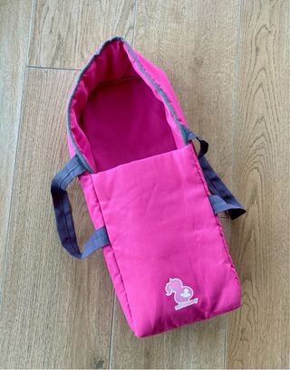 CESTA PORTAMUÑECAS + BOLSA ACCESORIOS”MIMIMAMY”