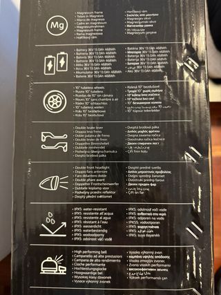 Patinete eléctrico Ducati PRO III intermitentes