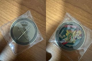 Moneda Guardia Civil Damaso Guillen UMSV25