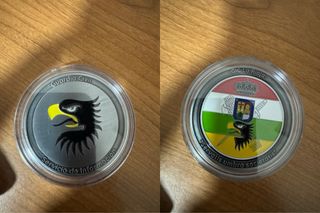 Moneda Guardia Civil Servicio de Información