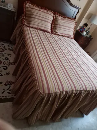 Colcha Matrimonio y 2 Fundas Almohada
