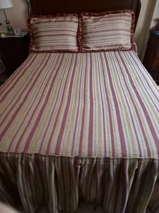 Colcha Matrimonio y 2 Fundas Almohada