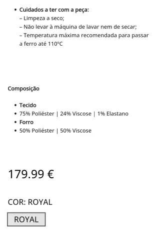 Traje Azul Marino Under Blue