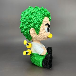 Zoro One Piece Crochet 3D