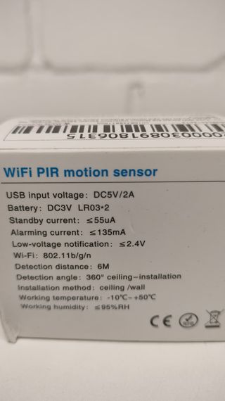 Sensor Movimiento WiFi Tuya Nuevo