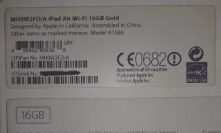 iPad Air 2 (A1566) 16GB Oro - Molto curato