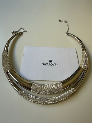 Collar Swarovski Plata