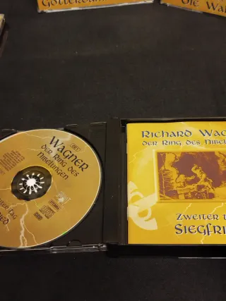 Wagner El Anillo del Nibelungo Set 14 CDs Ópera