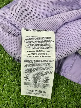 Pantalón corto Nike hombre morado