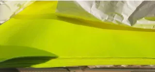 Láminas Adhesivas Amarillo Fluorescente