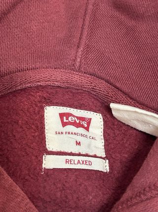 Sudadera Levi's Burdeos con Capucha Talla M