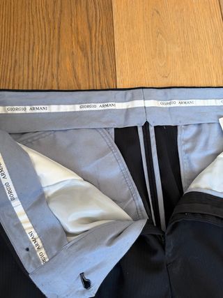 Armani Collezioni Abito Uomo Tg. 56 Blu