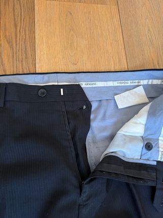 Armani Collezioni Abito Uomo Tg. 56 Blu