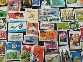 Colección 130 Sellos RDA DDR Alemania Oriental