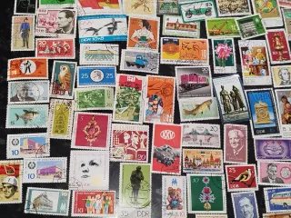 Colección 130 Sellos RDA DDR Alemania Oriental