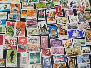 Colección 130 Sellos RDA DDR Alemania Oriental