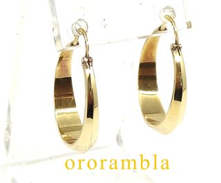 Pendientes Aro Oro 18k