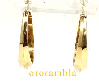Pendientes Aro Oro 18k