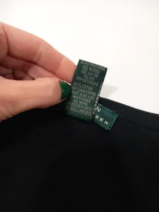 Jersey Ralph Lauren Negro Algodón/Rayón