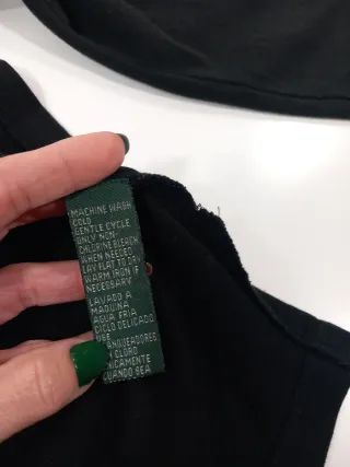 Jersey Ralph Lauren Negro Algodón/Rayón