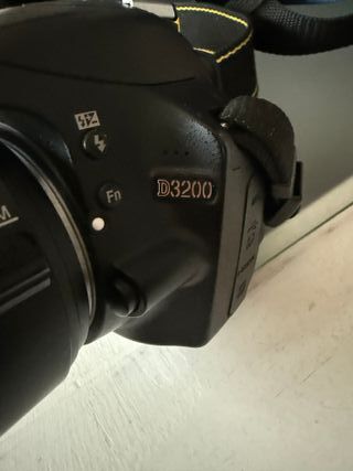 Cámara Nikon Negra