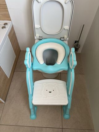 Adaptador WC infantil con escalón