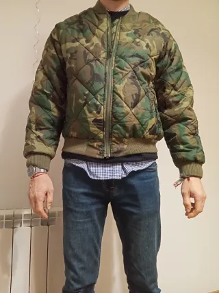 Cazadora Bomber Camuflaje