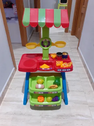 Mercado de Juguete con Accesorios