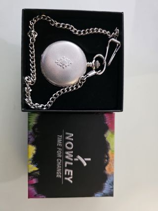 Reloj de bolsillo Nowley plateado