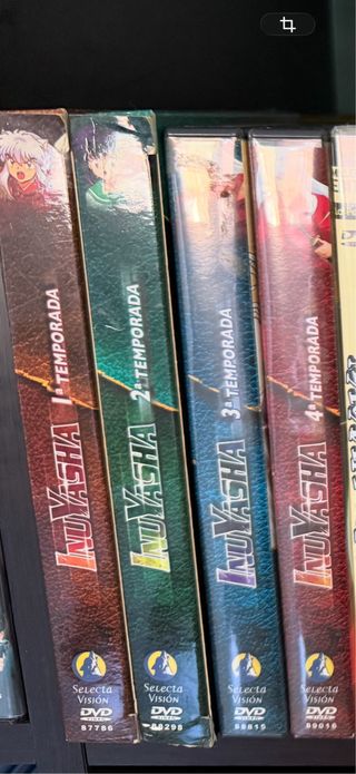 Inuyasha DVD Temporadas 1-4