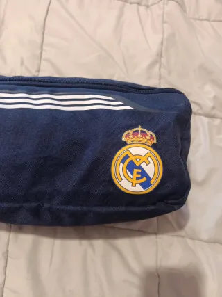 Bolsa porta zapatos Adidas Real Madrid azul