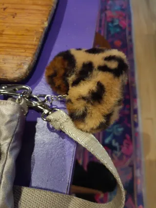 Bolso Kipling Plateado