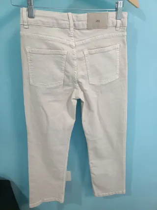 Pantalón Zara Beige Talla M/38