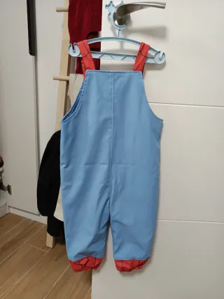 Peto Nieve Spiderman talla 24-36 meses