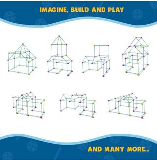 Kit Construcción Cabaña Infantil Big Minds 70 Piez
