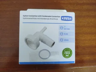 Conexión doble desagüe lavadora y secadora