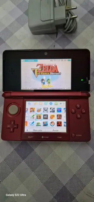 Nintendo 3DS Rosso