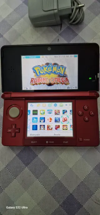 Nintendo 3DS Rosso