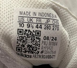 Zapatillas Adidas Blancas y Negras