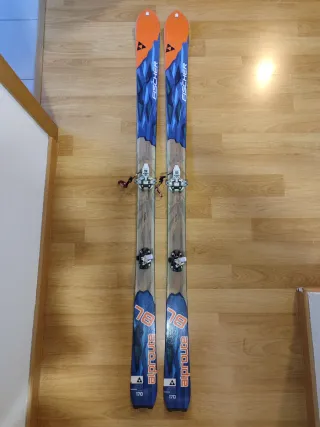 Esquís Fischer Alproute 78 + Fijaciones