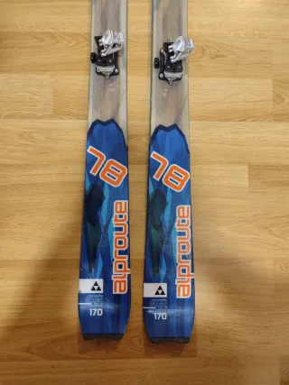 Esquís Fischer Alproute 78 + Fijaciones
