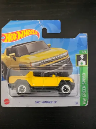 Hot Wheels GMC Hummer EV Amarelo 3/5
