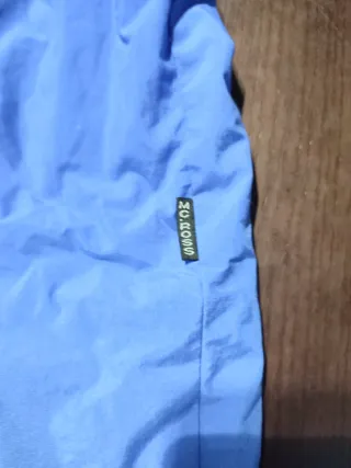 Pantalón de esquí azul con tirantes Para niño/a