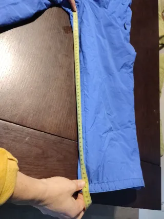 Pantalón de esquí azul con tirantes Para niño/a