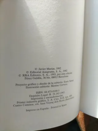 Lote Narrativa española: Marías, Savater y Arteaga