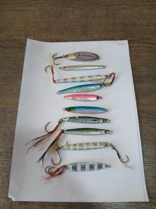 Lote Jigs Pesca 30-40 gr