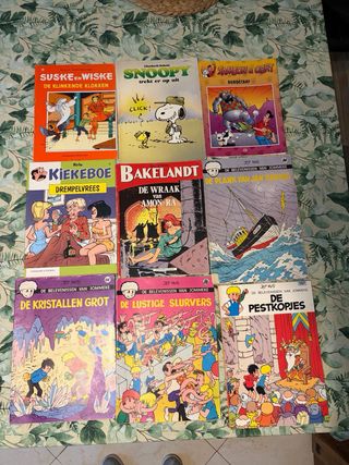 Lote de cómics antiguos / Neerlandés