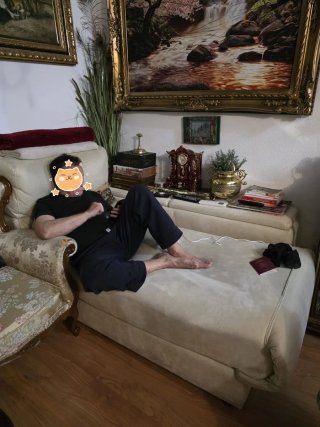 Sofá chaise longue beige